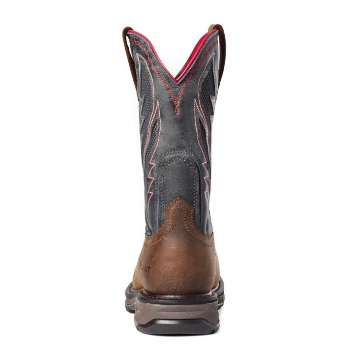 Ariat WorkHog XT VentTEK Waterproof Carbon Toe Work Boot Rjave | Bc5aj1WF