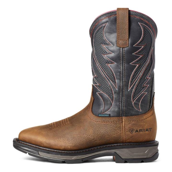 Ariat WorkHog XT VentTEK Waterproof Work Boot Rjave | ZiG09K8j