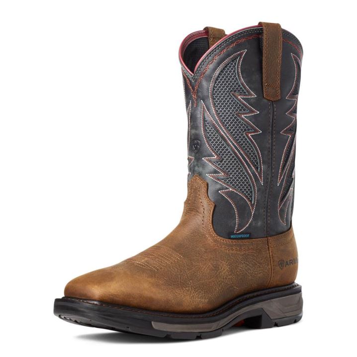 Ariat WorkHog XT VentTEK Waterproof Work Boot Rjave | ZiG09K8j