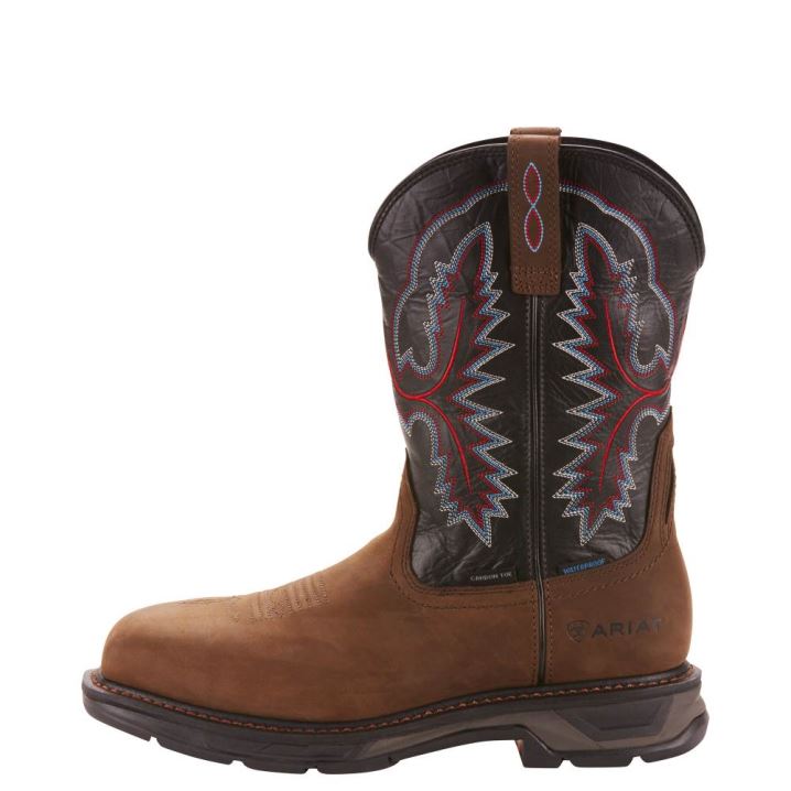 Ariat WorkHog XT Waterproof Carbon Toe Work Boot Rjave | rBzjQjr3