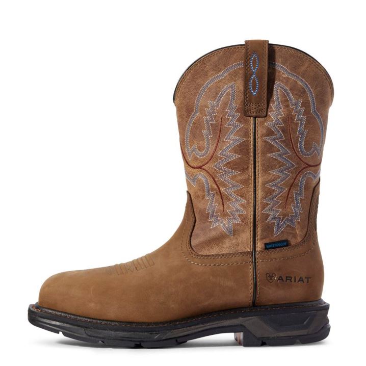 Ariat WorkHog XT Waterproof Work Boot Rjave | UHucFV1J