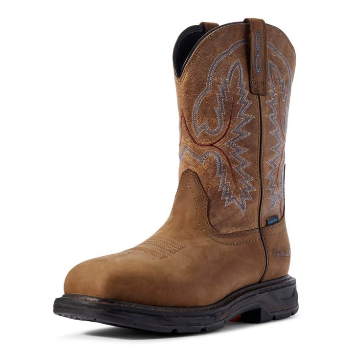 Ariat WorkHog XT Waterproof Work Boot Rjave | UHucFV1J