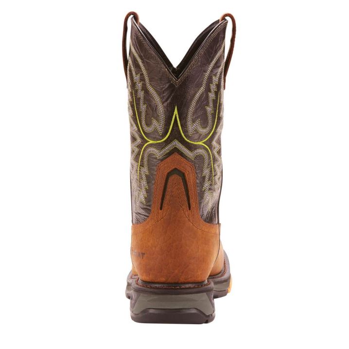 Ariat WorkHog XT Waterproof Work Boot Tumbled Bark | KDFeIE5c