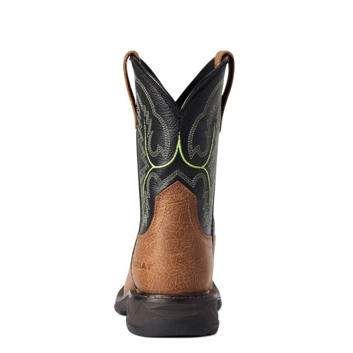 Ariat WorkHog XT Wide Square Toe Boot Tumbled Bark | DcNRumic