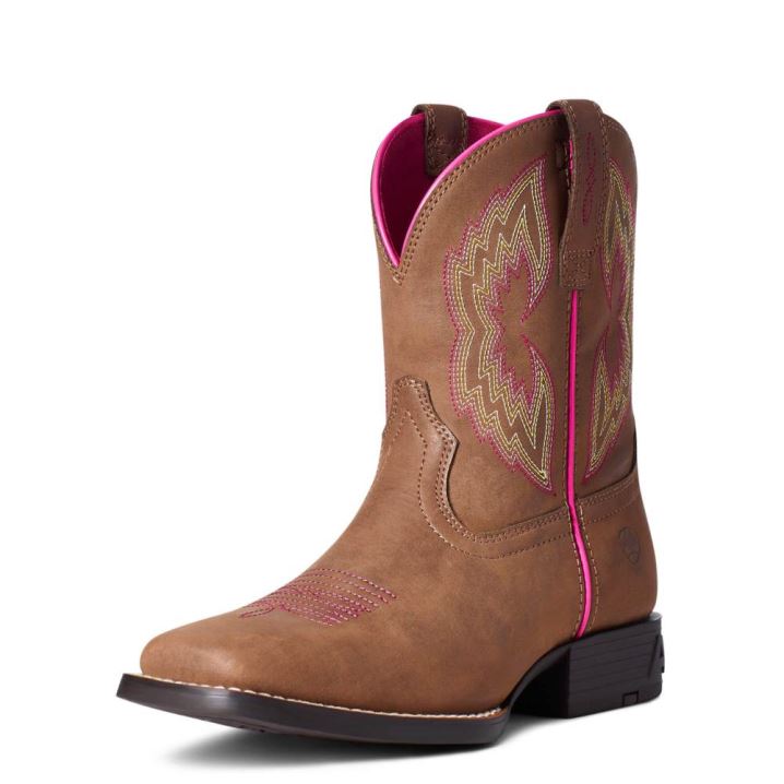 Ariat Youth Dash Western Boot Peanut | YC0KOM6d