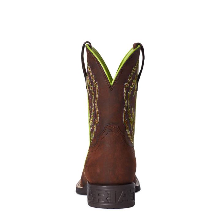 Ariat Youth Dash Western Boot Rjave | hhtuHHfn