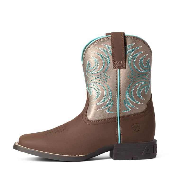 Ariat Youth Storm Western Boot Rich Clay | VE9sgBiw