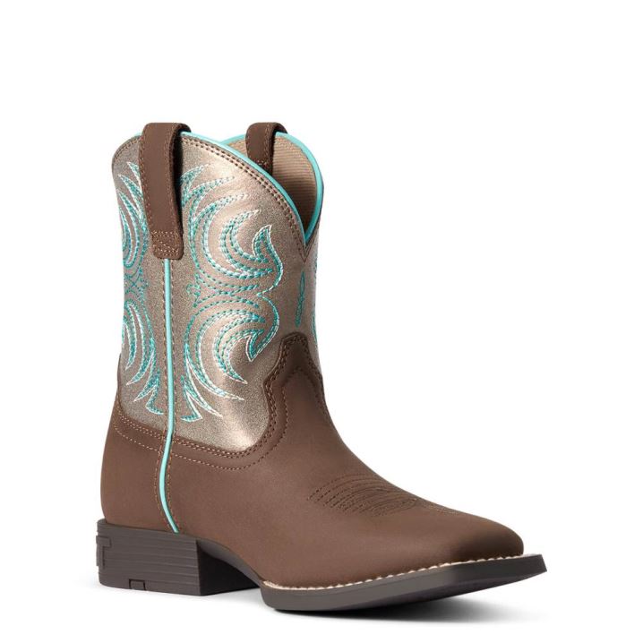 Ariat Youth Storm Western Boot Rich Clay | VE9sgBiw