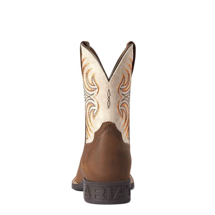 Ariat Youth Storm Western Boot Rjave | 2XAvf46X