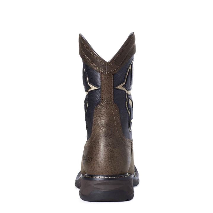 Ariat Youth WorkHog XT VentTEK Bold Boot Kava | ArWPqTS5